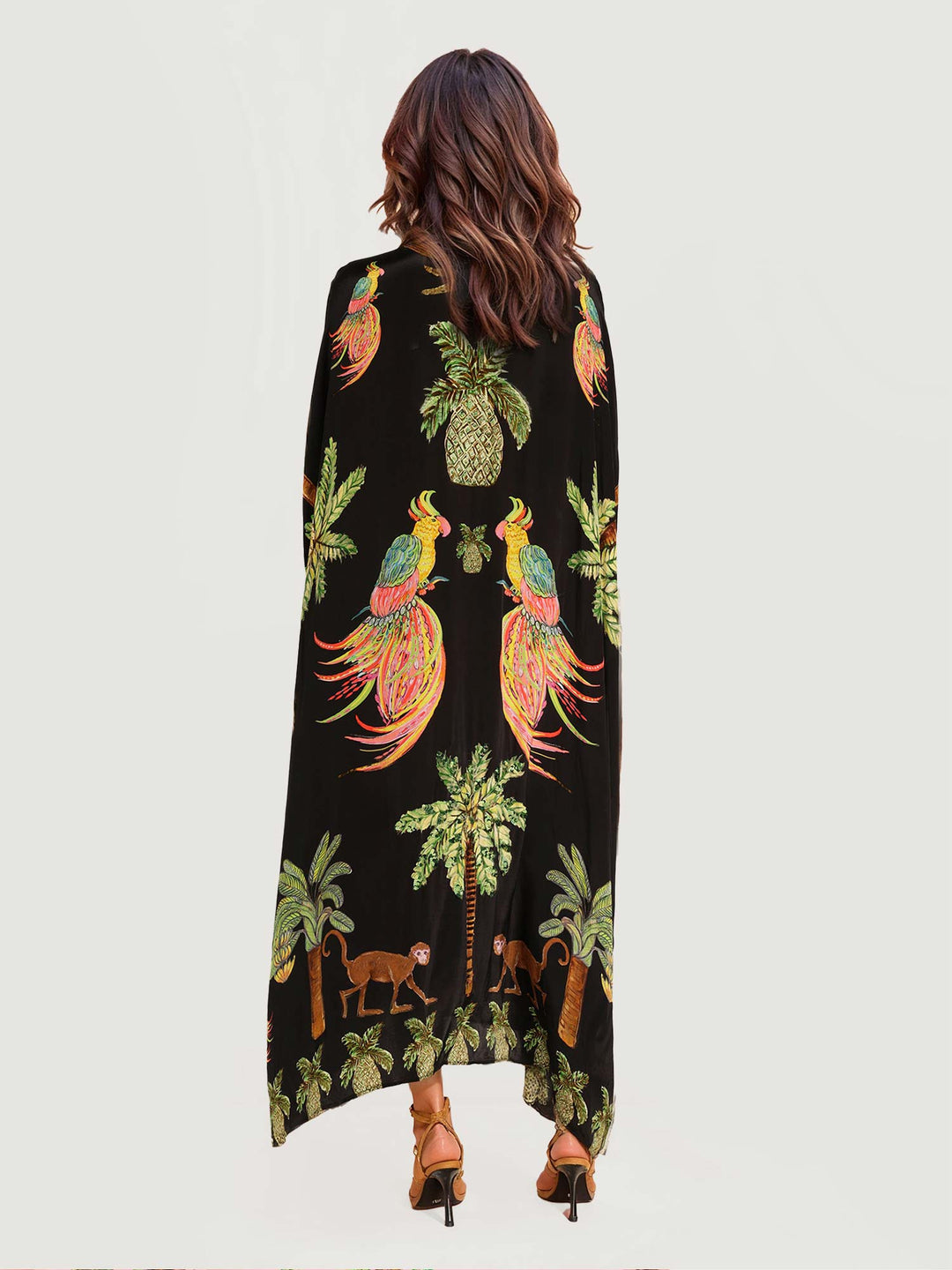 Ellen | Langes gemustertes Kleid