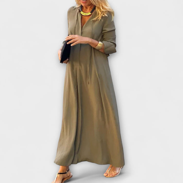 Beate | Bequemes Maxikleid