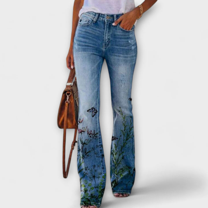 Ute | Hose mit Blumen