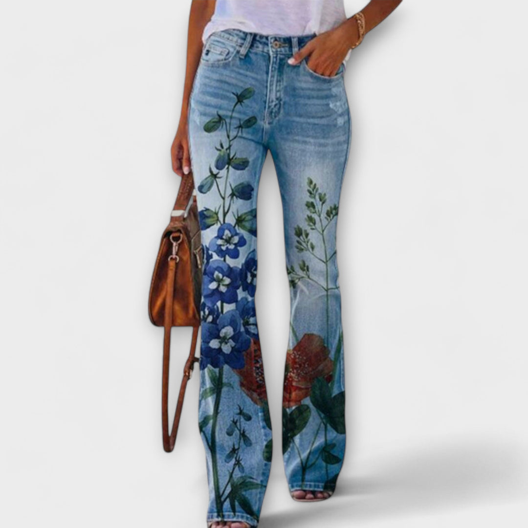 Ute | Hose mit Blumen