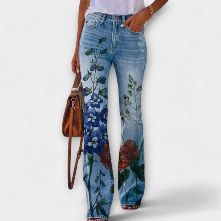 Ute | Hose mit Blumen