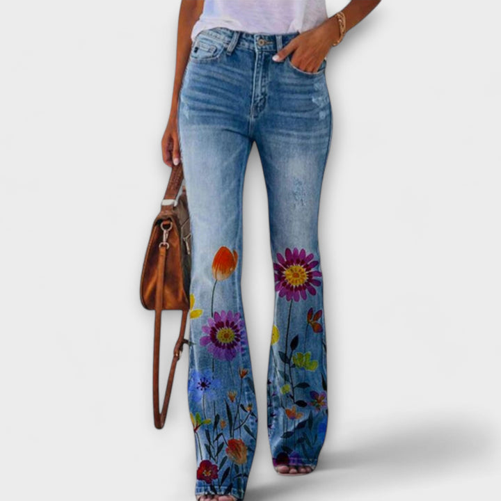 Ute | Hose mit Blumen
