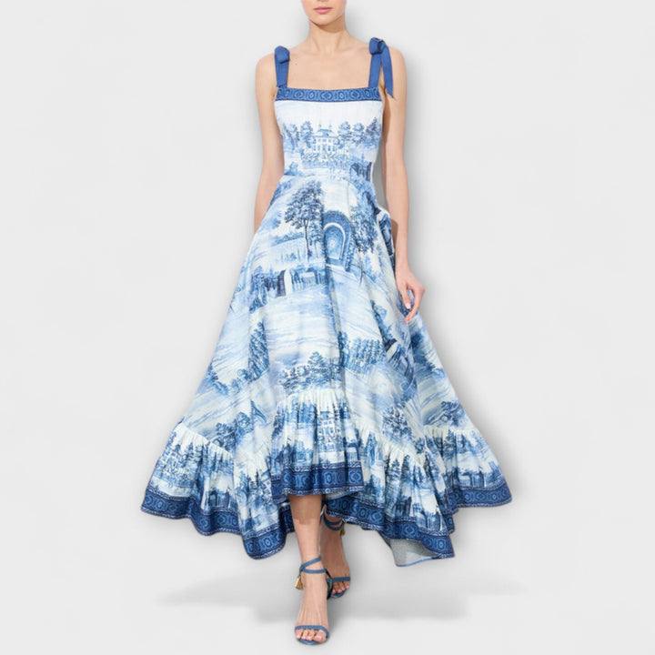 Natascha | Charmantes Blumenkleid Maxi