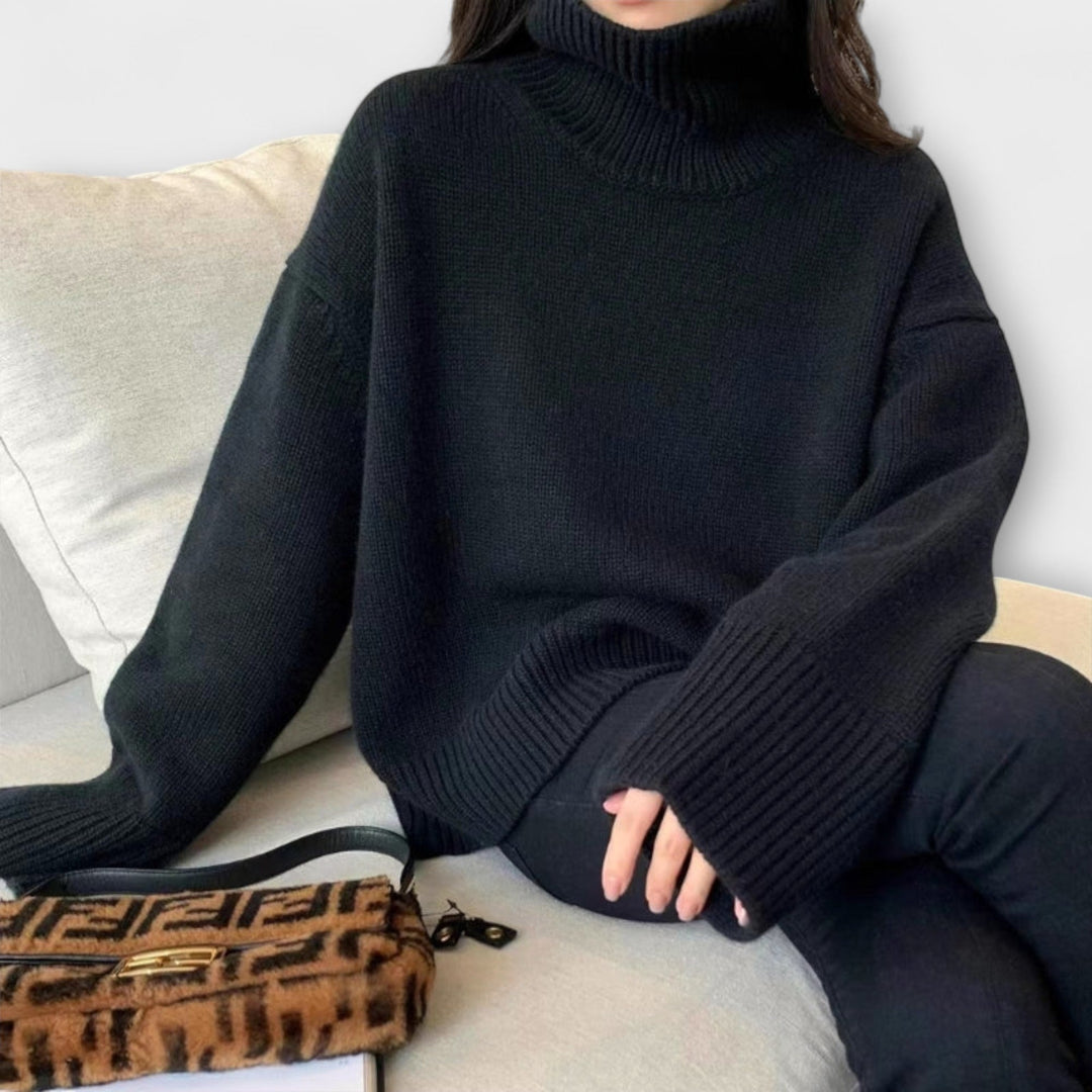 Yasmin | Kaschmir-Rollkragenpullover für Damen