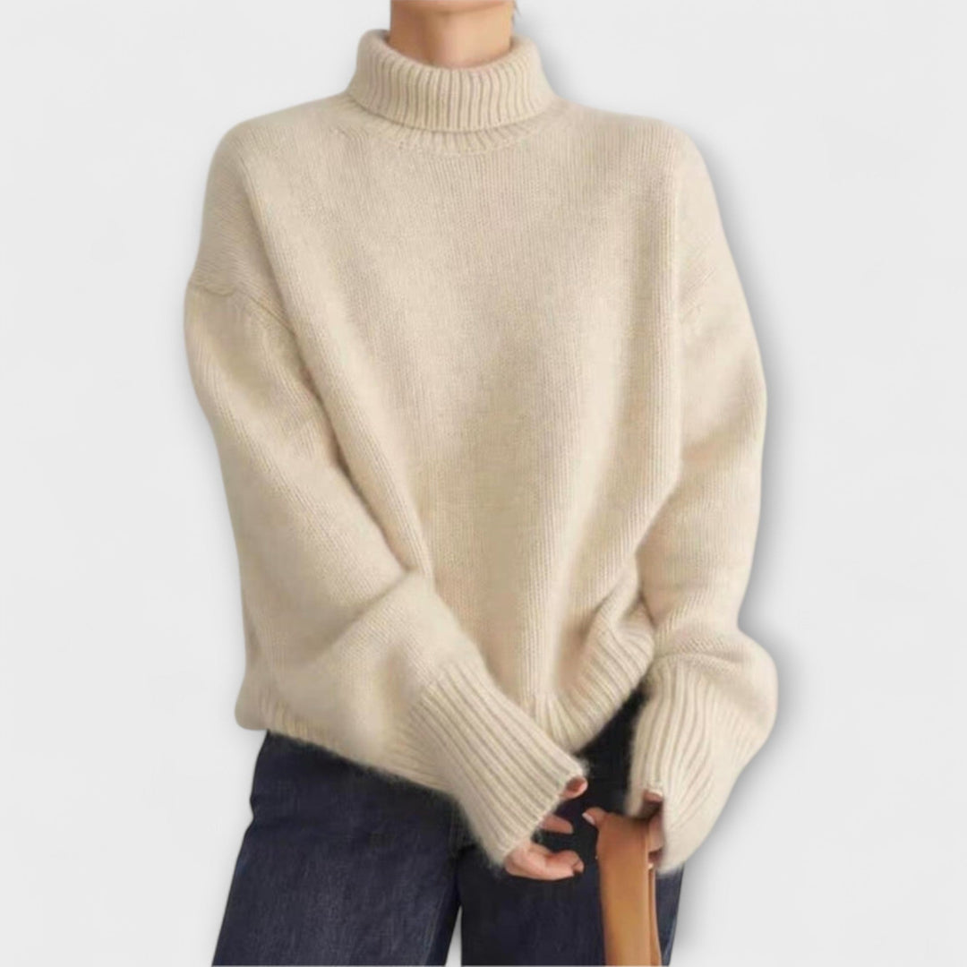 Yasmin | Kaschmir-Rollkragenpullover für Damen
