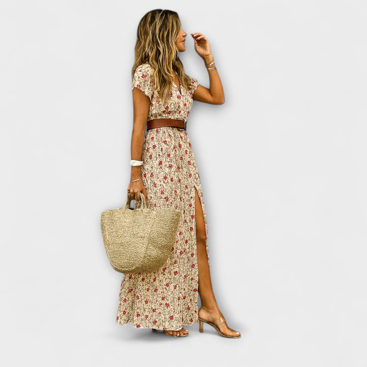 Astrid | Leichtes Boho-Maxikleid
