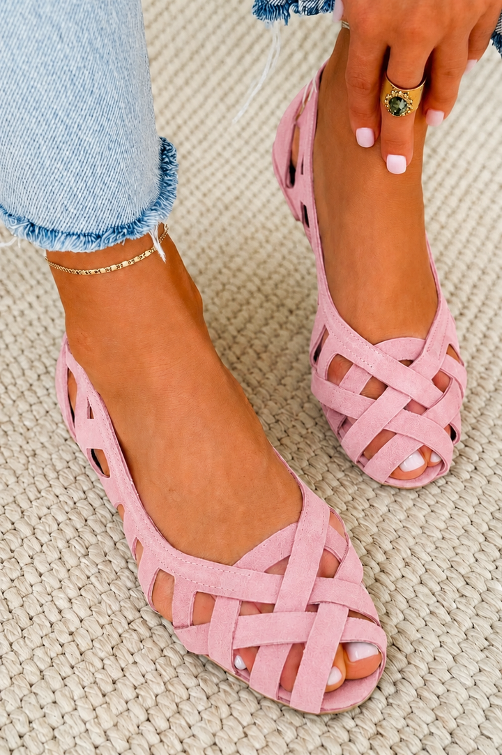 Magda | Geflochtene Sommersandalen