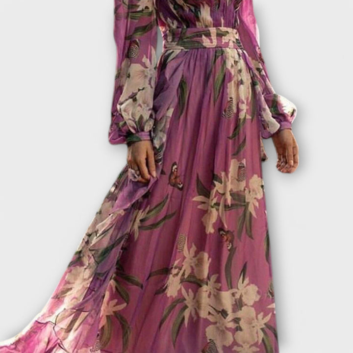 Maria | Hochwertiges elegantes Maxikleid