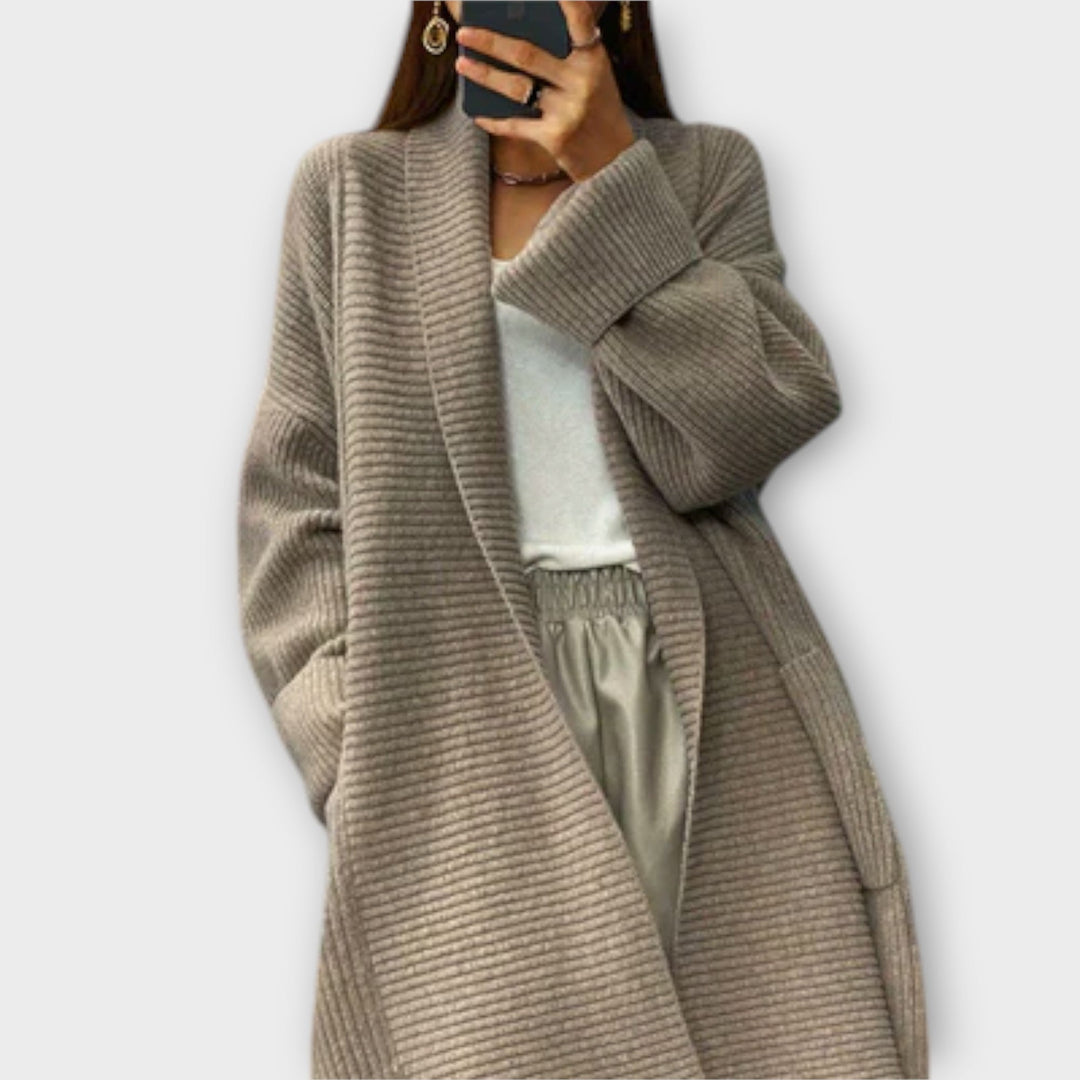 Roswitha | Lange Strickjacke