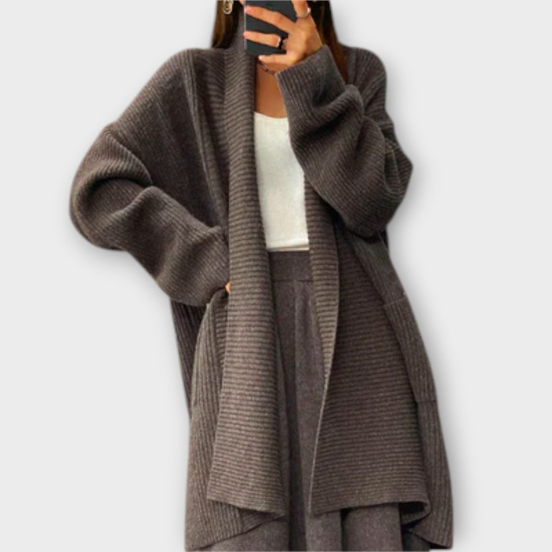 Roswitha | Lange Strickjacke