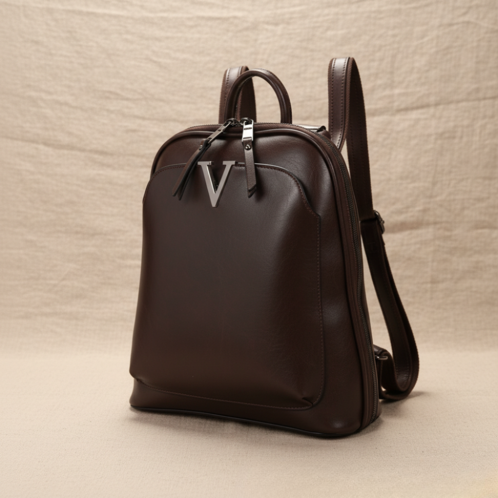 Diana | Doppel-Reißverschluss Rucksack