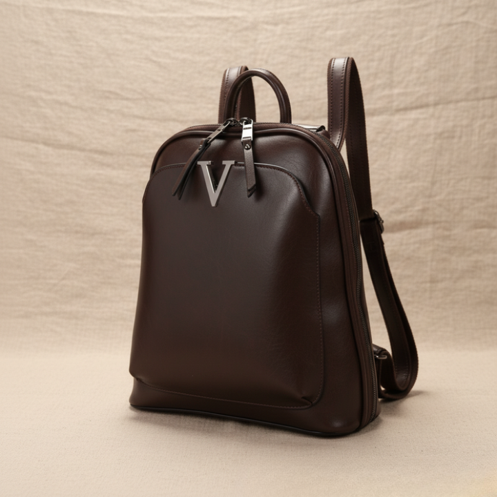 Diana | Doppel-Reißverschluss Rucksack