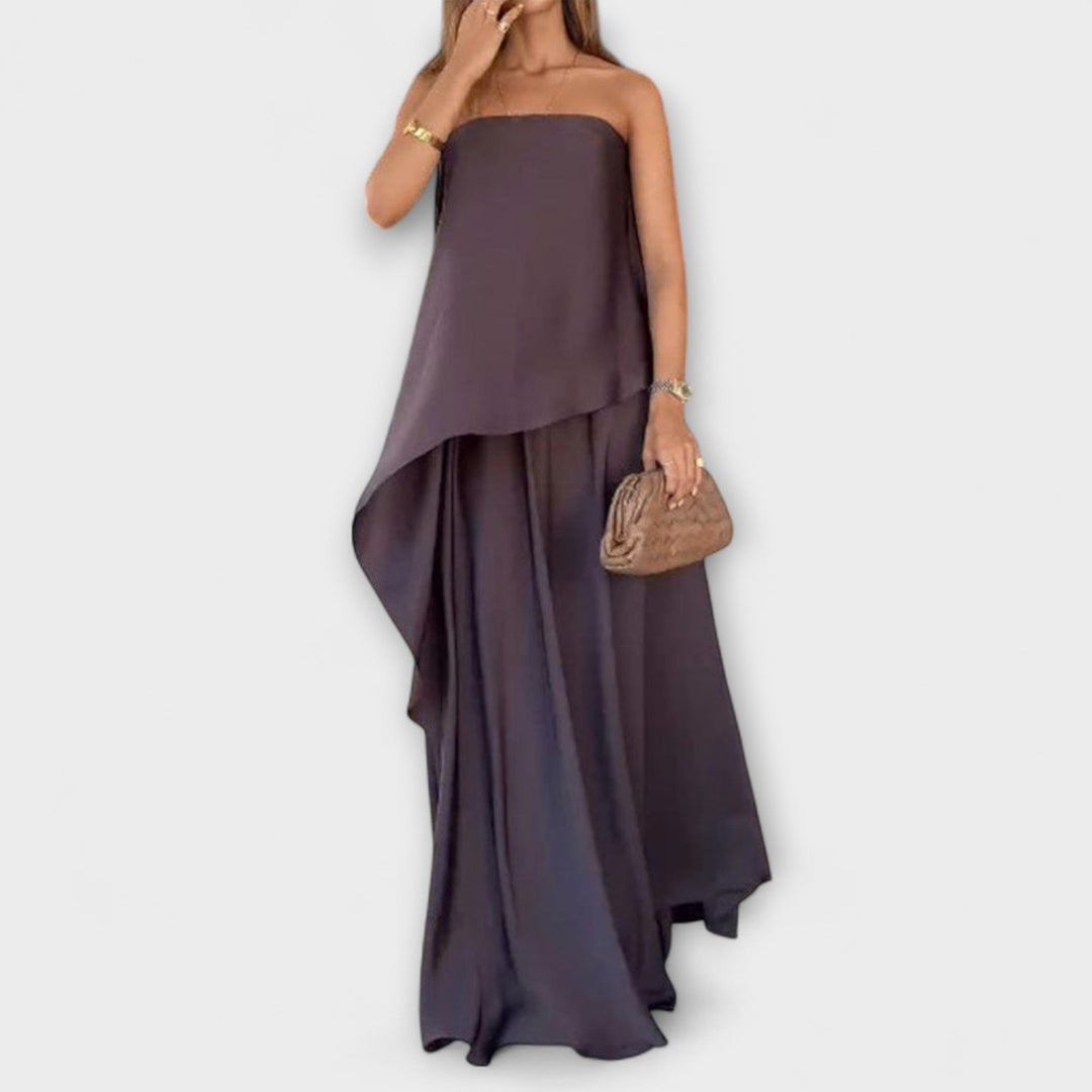 Marlene | Schickes ärmelloses Bandeau-Top und Rock
