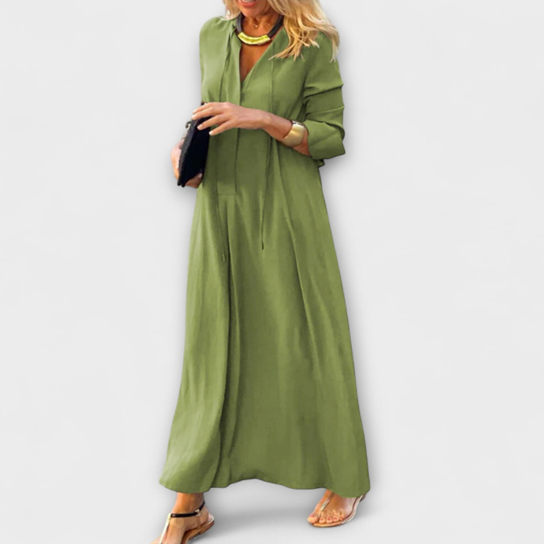Beate | Bequemes Maxikleid