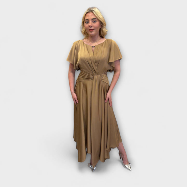 Maja | Maisonel Drapiertes Rockkleid