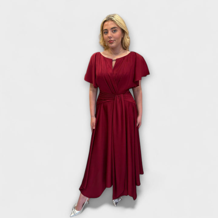 Maja | Maisonel Drapiertes Rockkleid