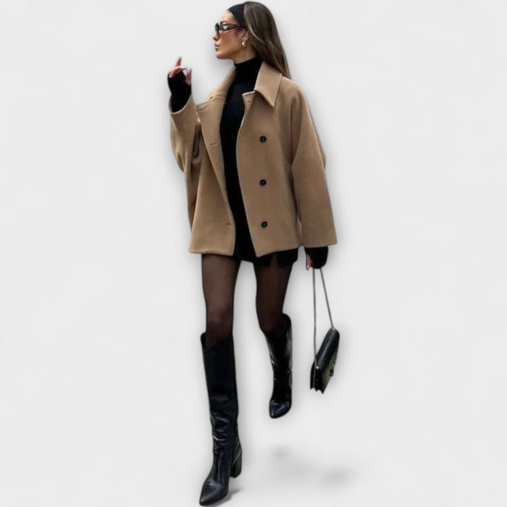 Kriemhild | Oversize Mantel mit urbanem Chic