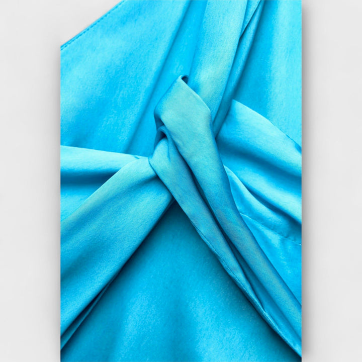 Andrea | Ein-Schulter Midi-Kleid