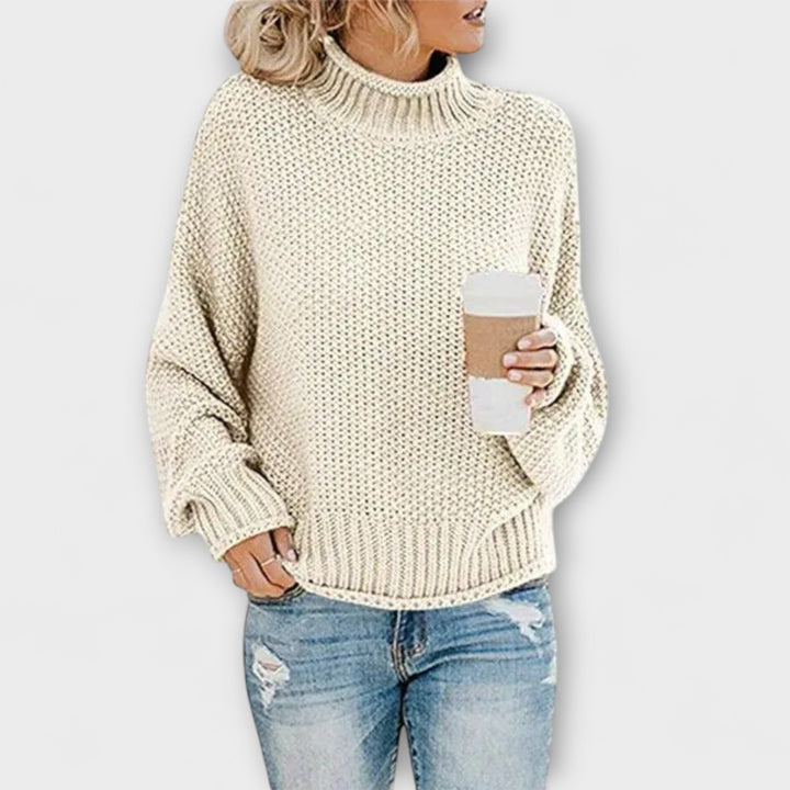 Lea | Dicke Pullover mit hohem Kragen