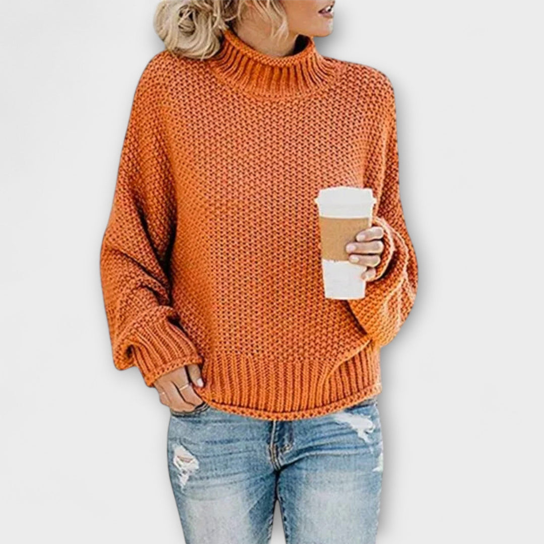 Lea | Dicke Pullover mit hohem Kragen