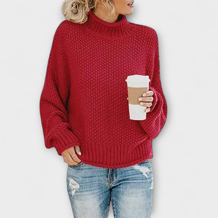 Lea | Dicke Pullover mit hohem Kragen