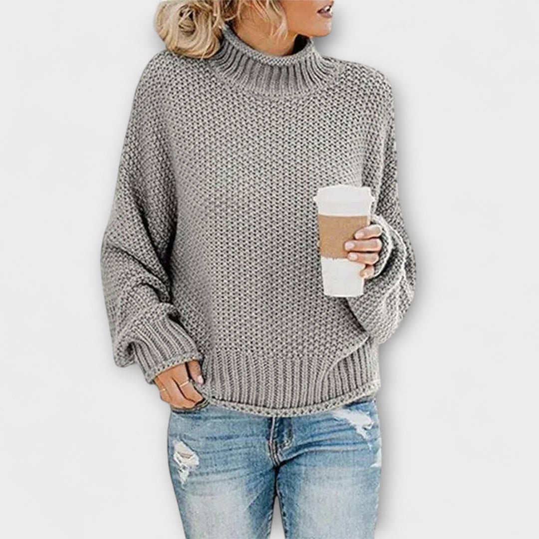 Lea | Dicke Pullover mit hohem Kragen