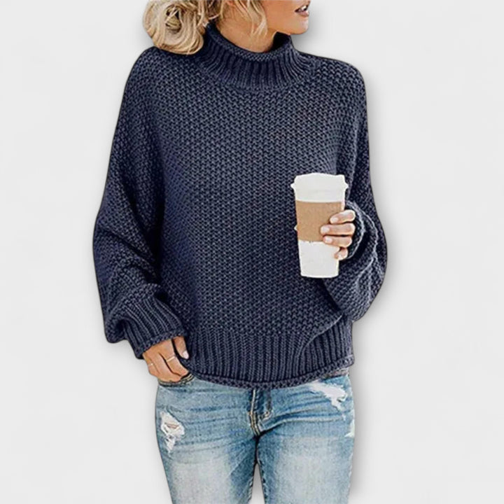 Lea | Dicke Pullover mit hohem Kragen