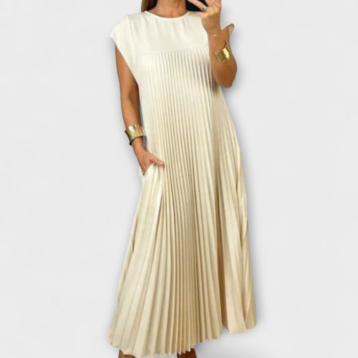 Dagmar | Elegantes Plisseekleid
