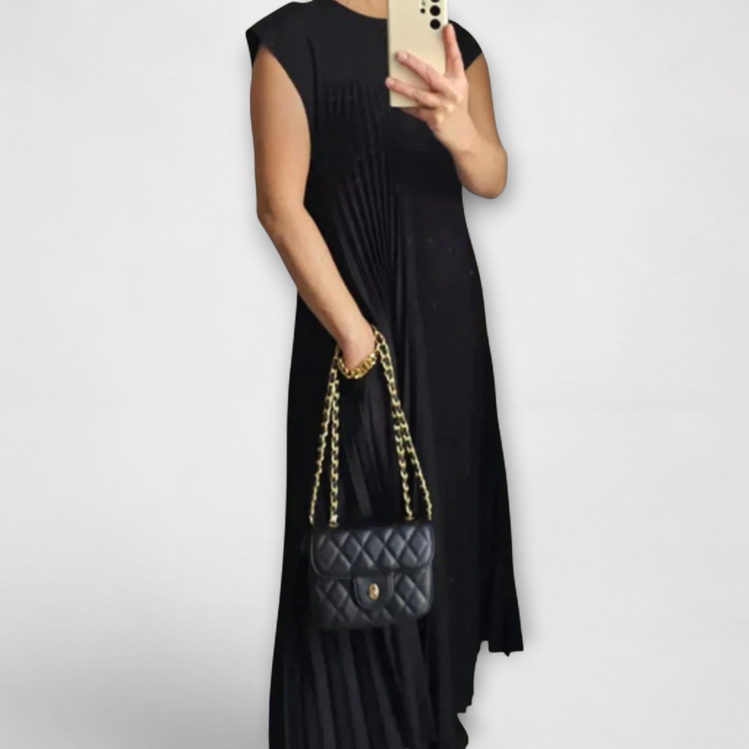 Dagmar | Elegantes Plisseekleid