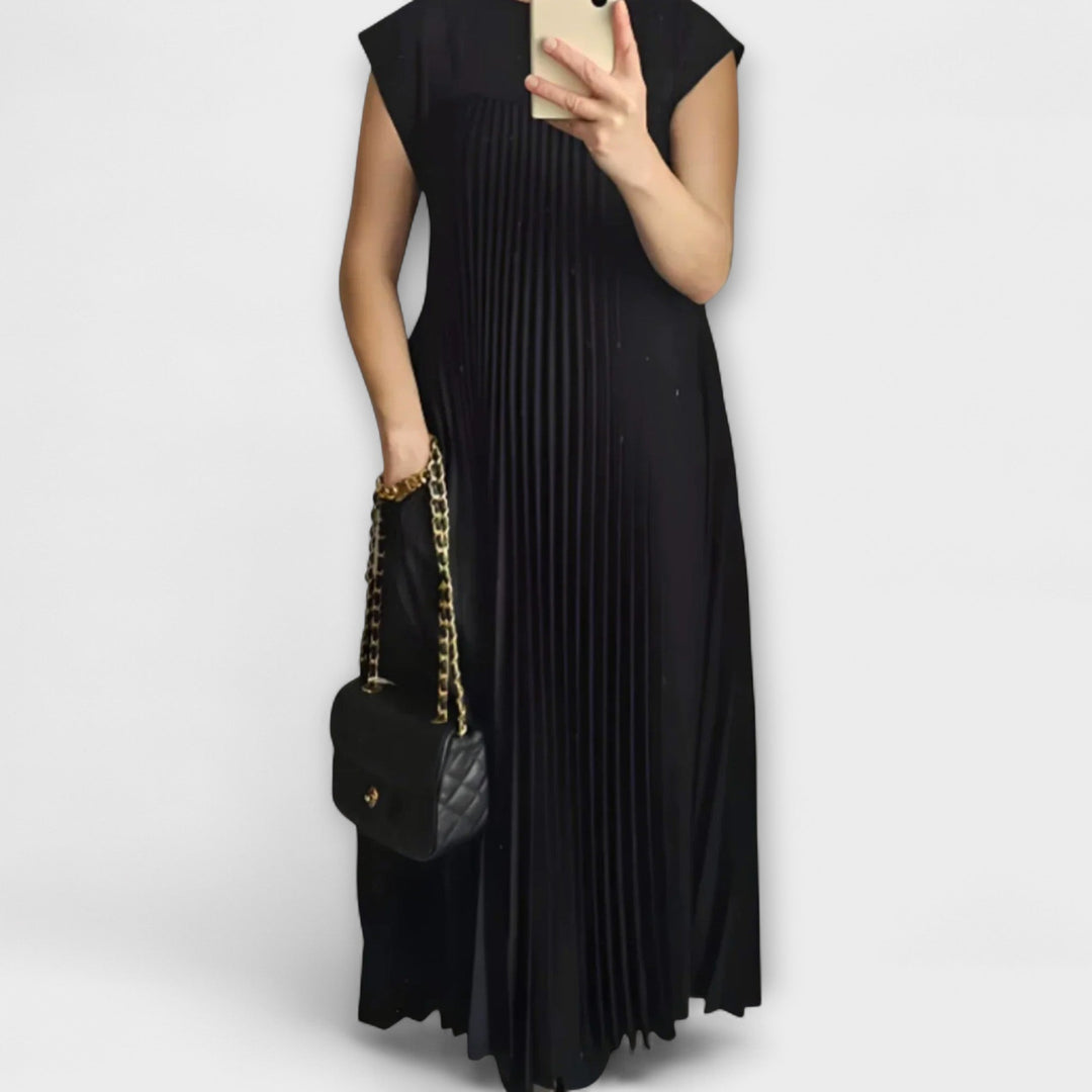 Dagmar | Elegantes Plisseekleid