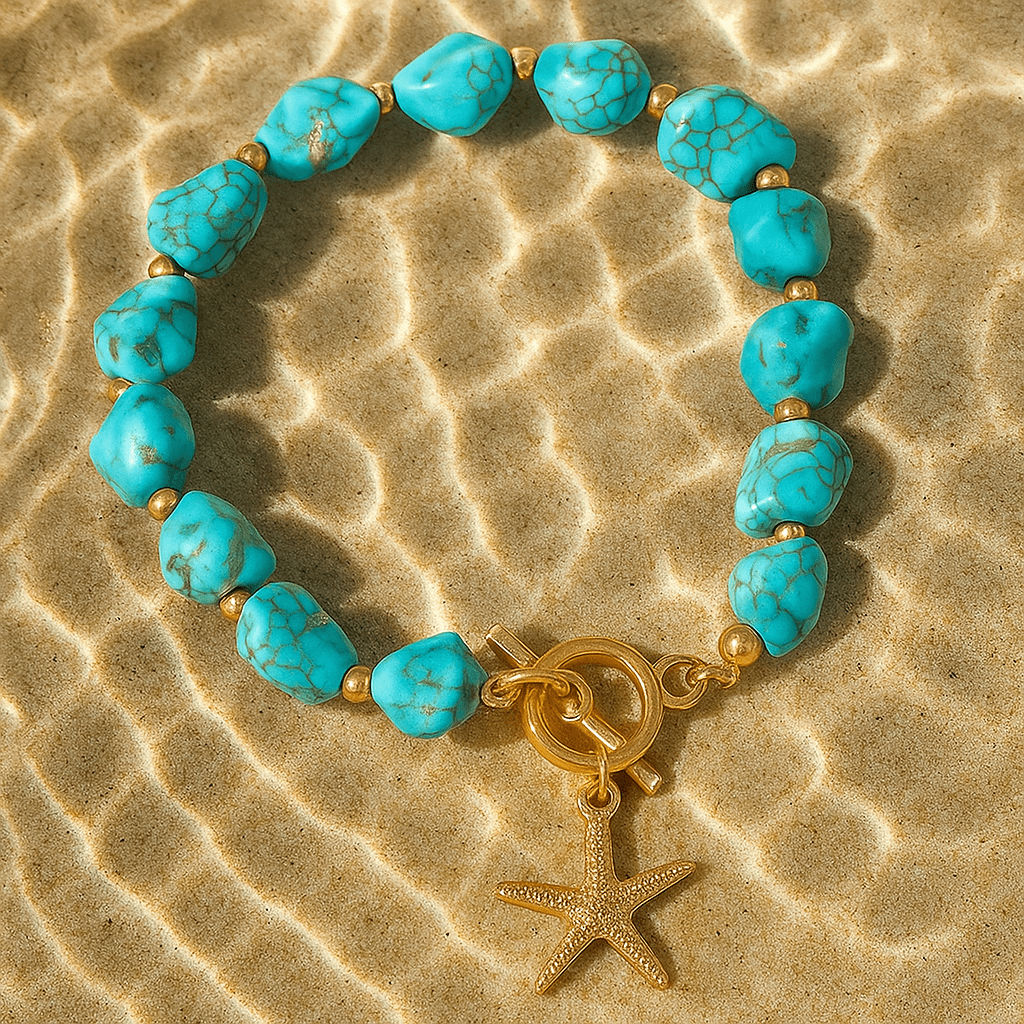 Mathilda | Blauer Meerjungfrauenarmband