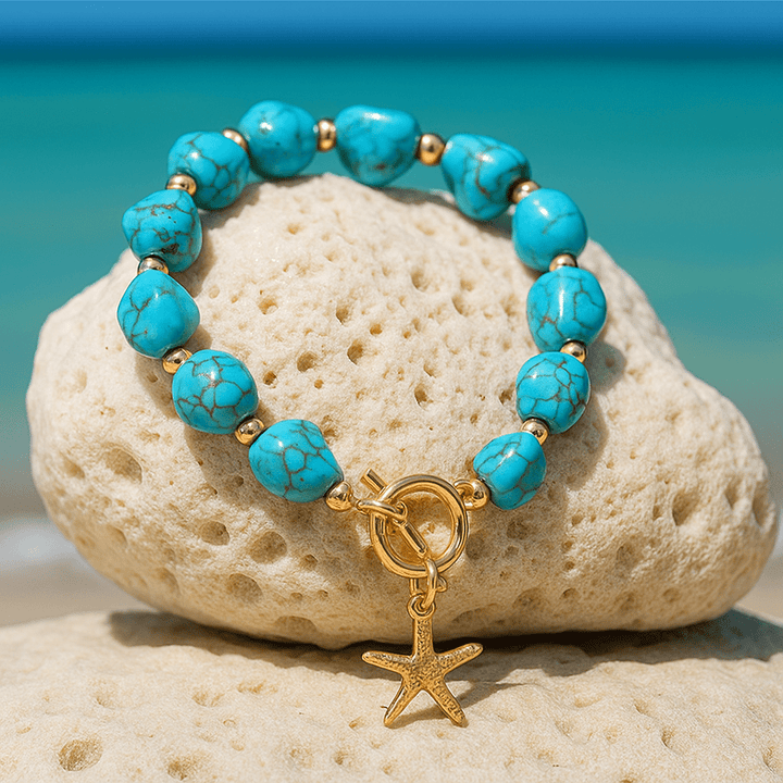 Mathilda | Blauer Meerjungfrauenarmband