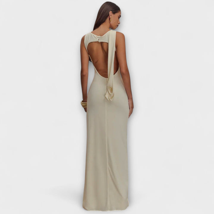 Ilse | Stylisches Maxikleid mit hohem Beinschlitz