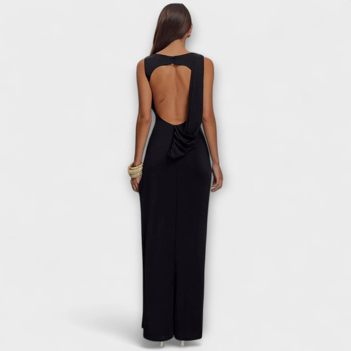 Ilse | Stylisches Maxikleid mit hohem Beinschlitz