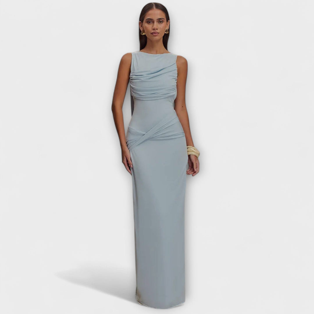 Ilse | Stylisches Maxikleid mit hohem Beinschlitz