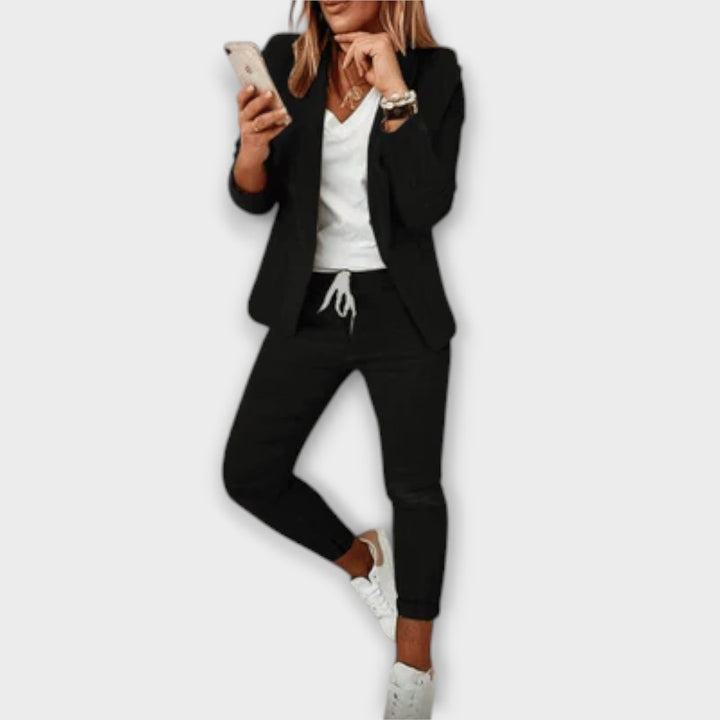 Monika | Elegantes und bequemes Blazer-Set