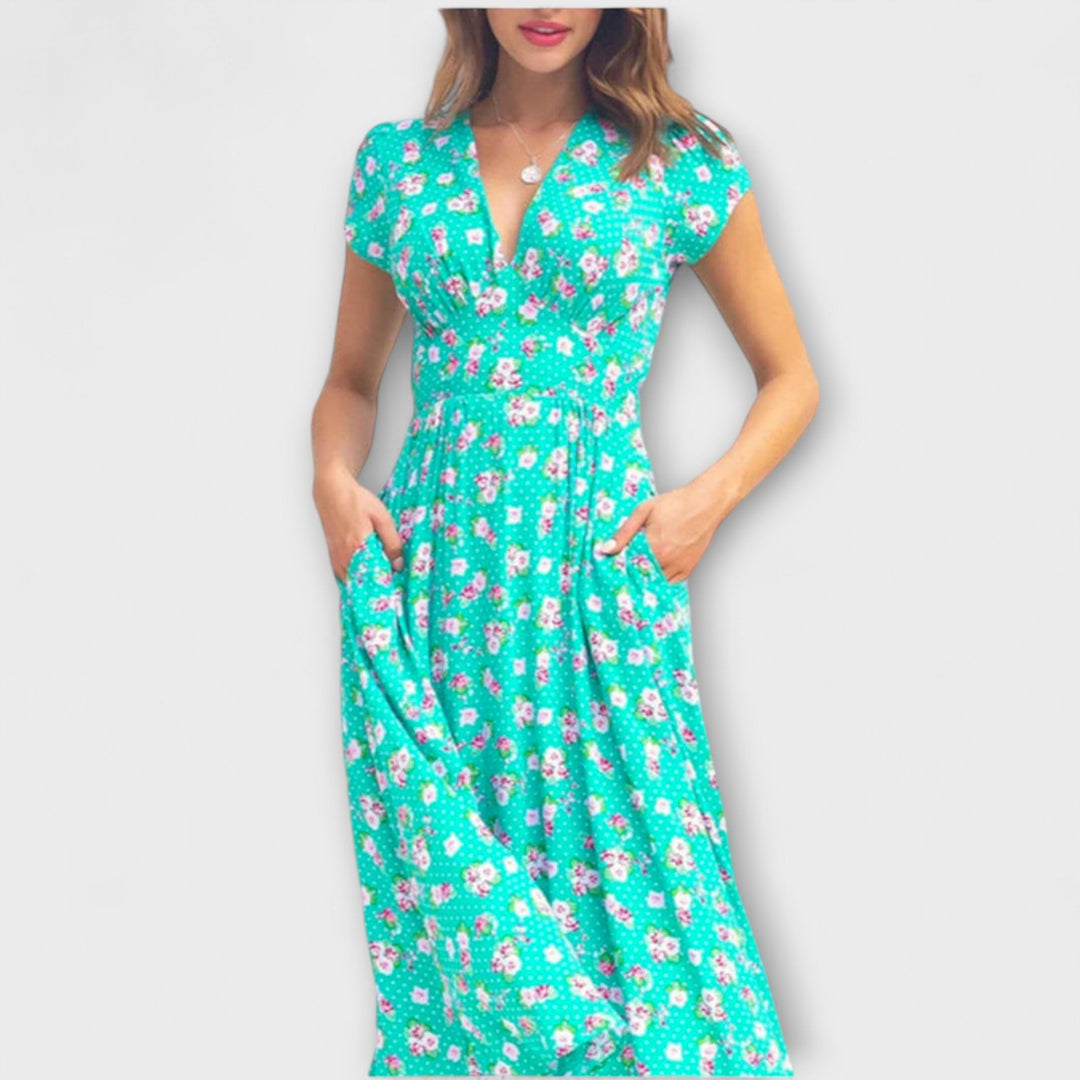 Rebecca | Midikleid mit Knopfleiste