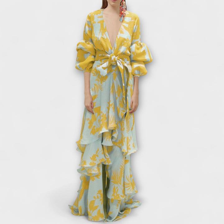 Meike | Chiffon-Festtagskleid