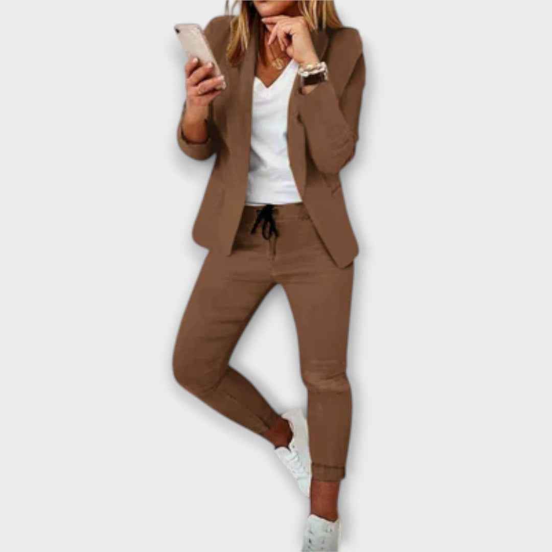 Monika | Elegantes und bequemes Blazer-Set