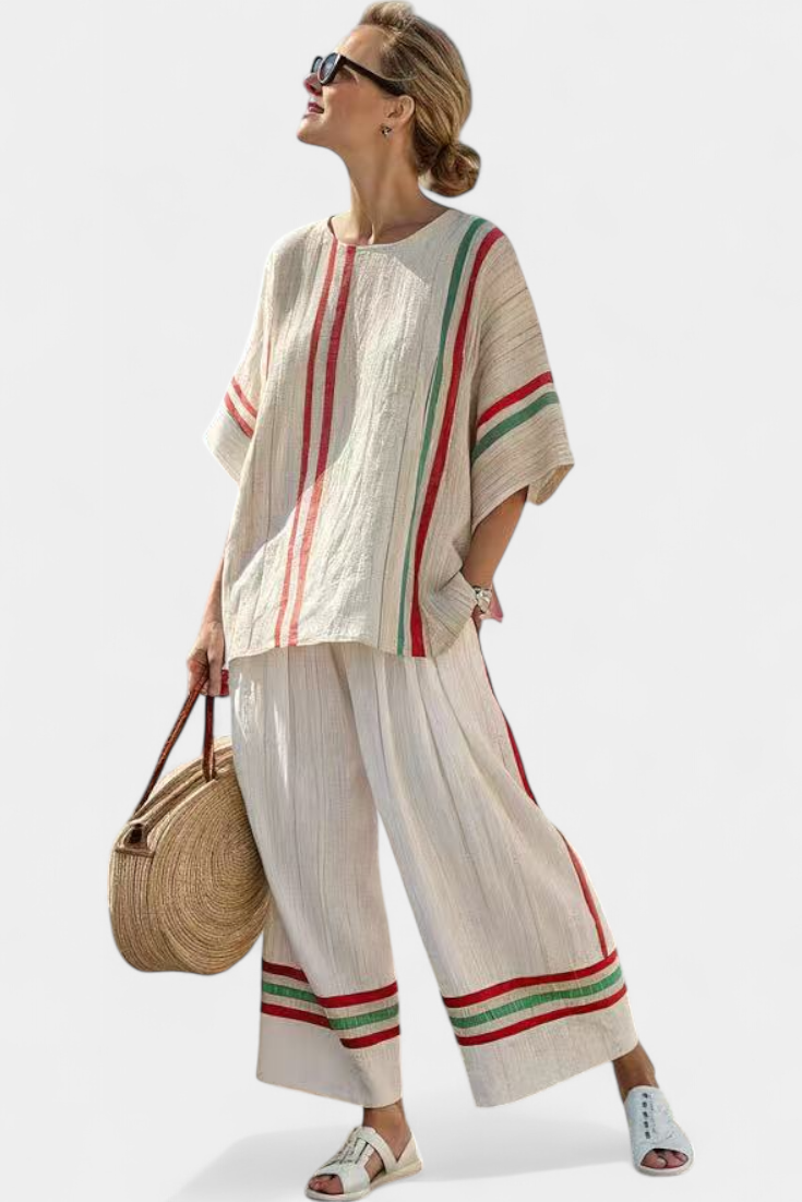 Esther | Boho-Leinen-Set