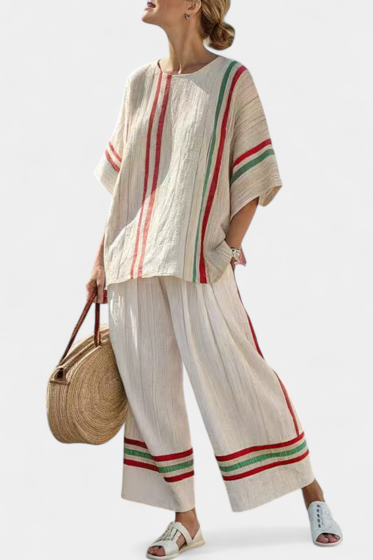 Esther | Boho-Leinen-Set
