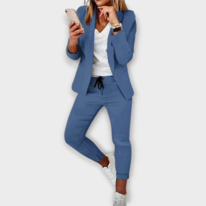 Monika | Elegantes und bequemes Blazer-Set