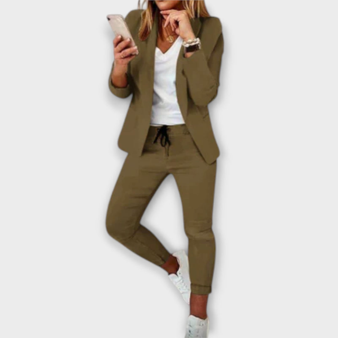 Monika | Elegantes und bequemes Blazer-Set