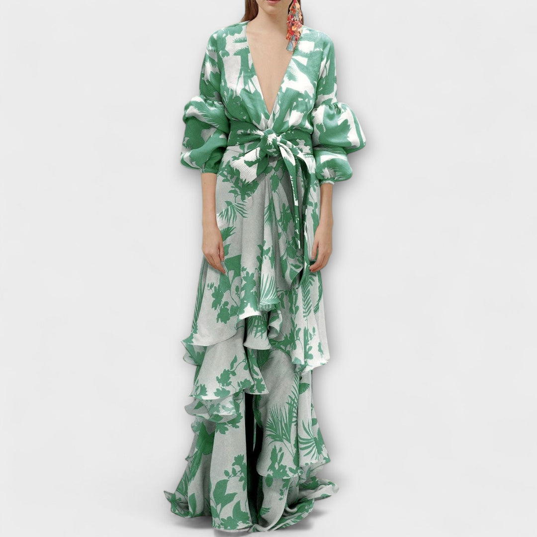 Meike | Chiffon-Festtagskleid