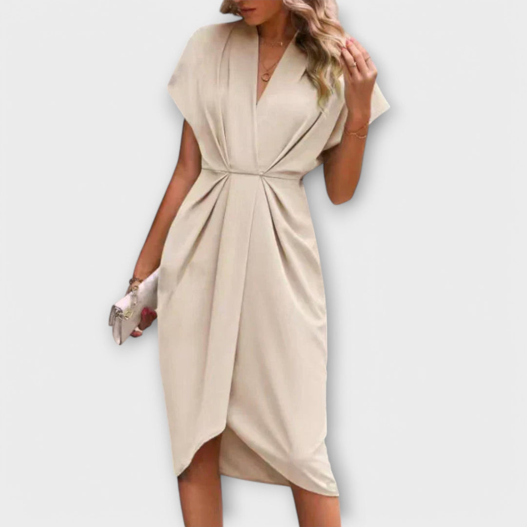 Marta | Midi-Wickelkleid