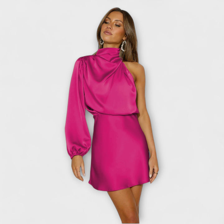 Antonia | Mini-Kleid mit Drapierung