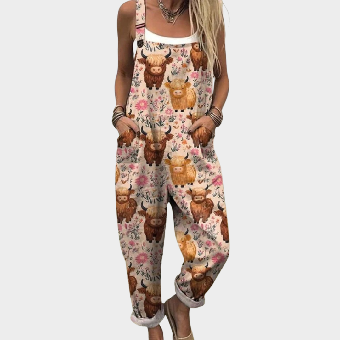 Jana | Ländlicher Boho-Druck zart