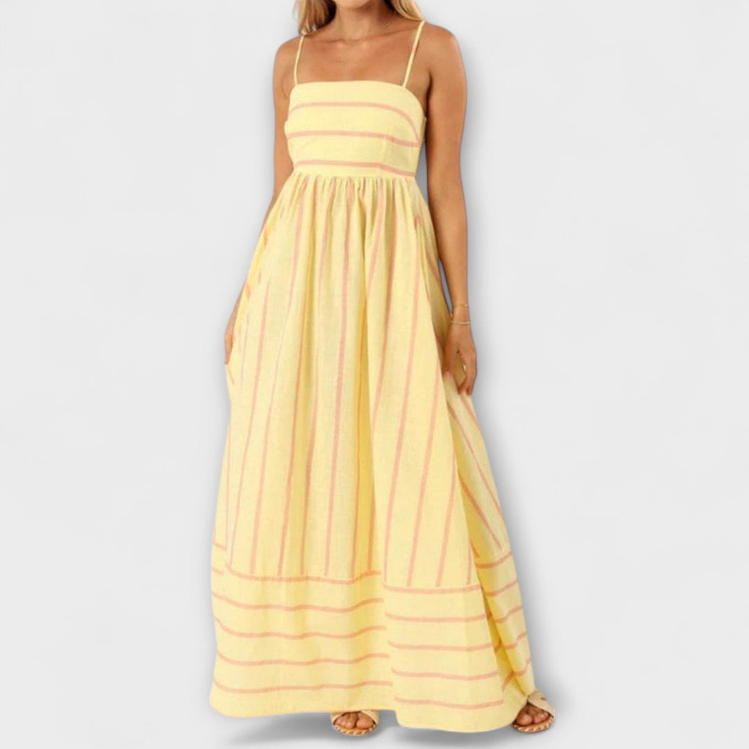 Ines | Maxi-Kleid in Bare Bloom