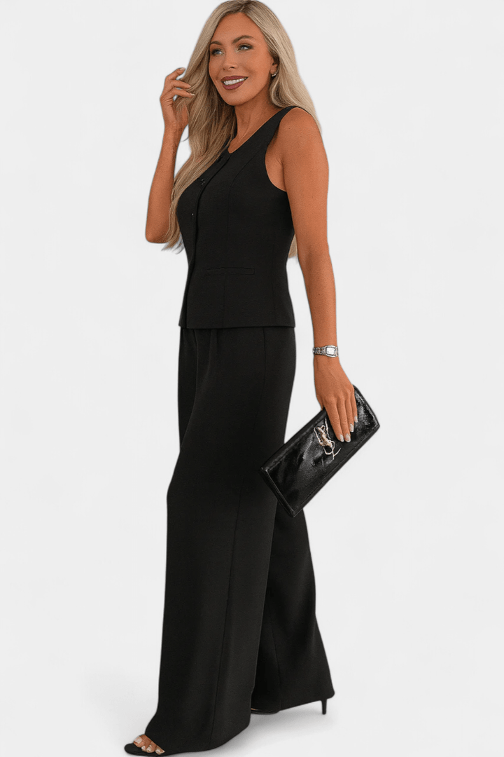 Irmgard | Rosafarbenes Blazer-Set