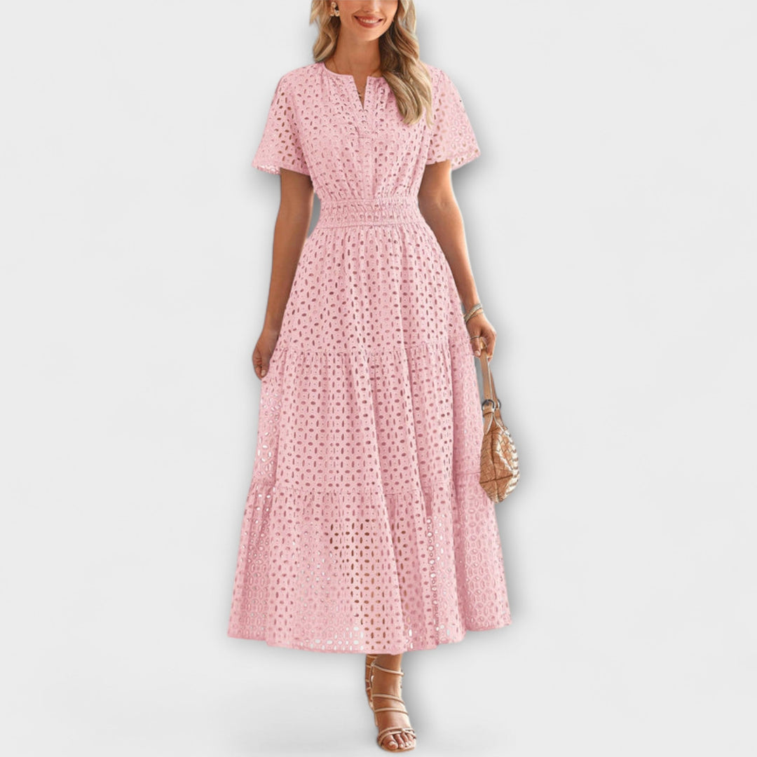 Larissa | Elegantes Spitzen-Sommerkleid